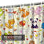 Rideau de douche avec 12 crochets-1328491309