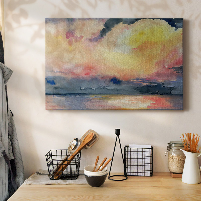 Toile tendue Prism Seascape III-Gallery, H 12 po x l 18 po