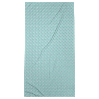 Serviette de bain hexagonale classique en treillis