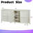 67'' Sideboard Storage Cabinet With Soft-Close Hinges & Anti-Tip Mount, Mdf Wood, 150Lbs Capacity-1186412016