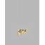Puppet Ring Suspension 7 White Shaded Matt Gold 3 G9 Ul-1730168714-1730168712