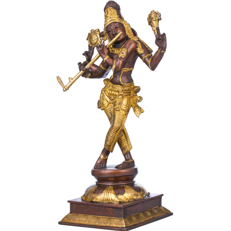 Forme cosmique du dieu Krishna, Or jaune