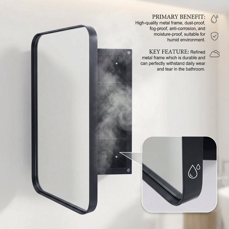 Armoire de salle de bain murale Neisler