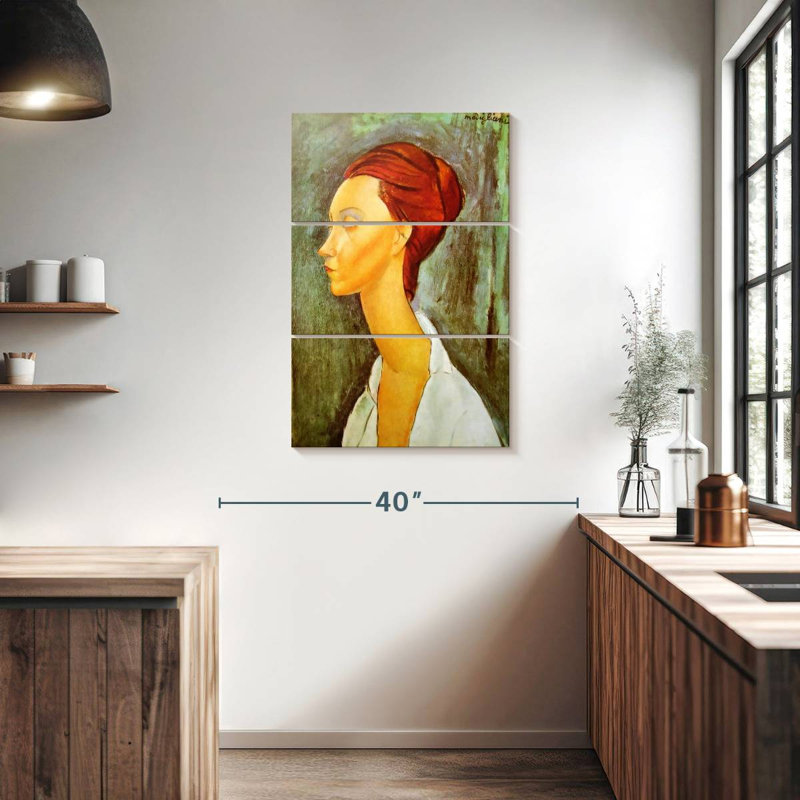 Leisha, portrait de Lunia, H 38 po x l 24 po