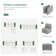 L-Shaped Modular Sectional Couch Reversible Modular Upholstered Sofa