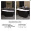 59'' x 29.13'' Freestanding Soaking Acrylic Bathtub-100788094
