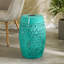 Table d'appoint SOLAR, couleur sarcelle-1093027796