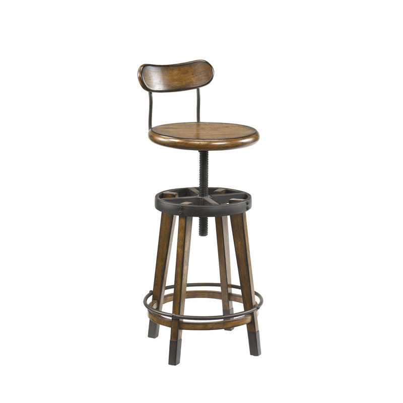 Kesgrave Swivel Adjustable Height Counter Stool