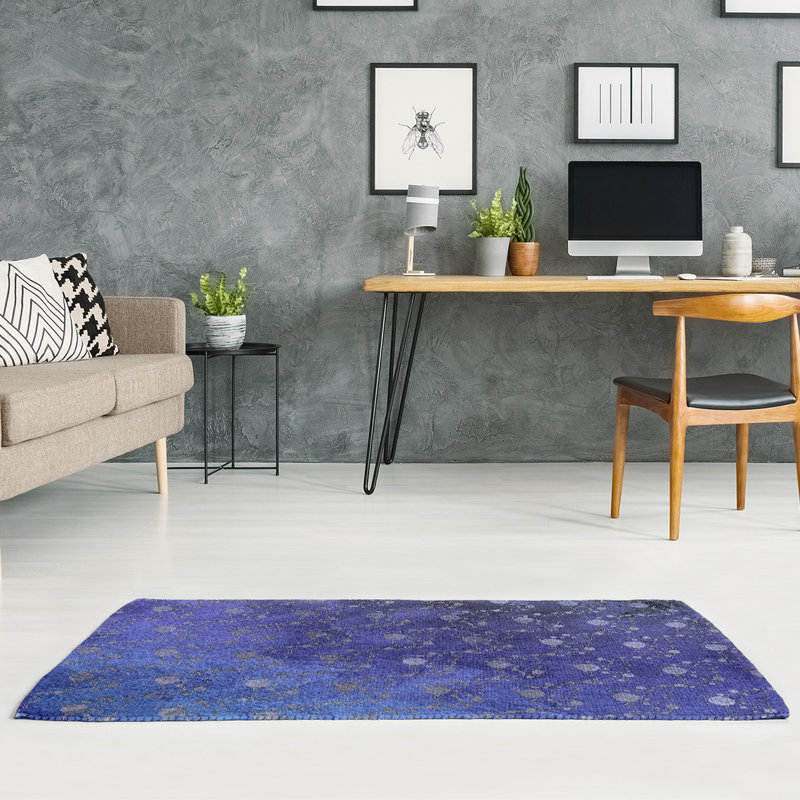 Tapis zone de planètes et étoiles, Rond 5 pi