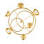 Oraibi 6 Light Chandelier