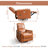 Heated Faux Leather Massage Recliner Chair with Adjustable Reclining Function