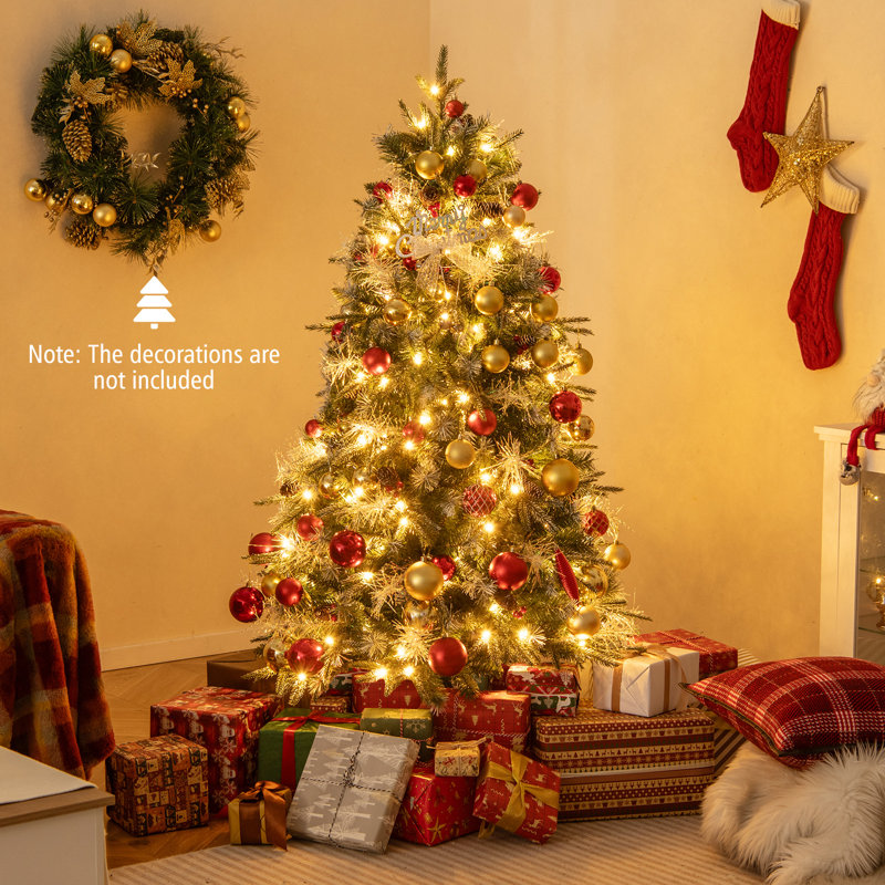 Lighted Artificial Christmas Tree