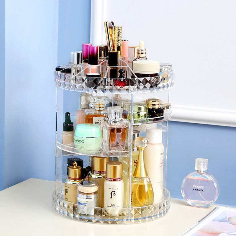 Plastic Makeup Organiser