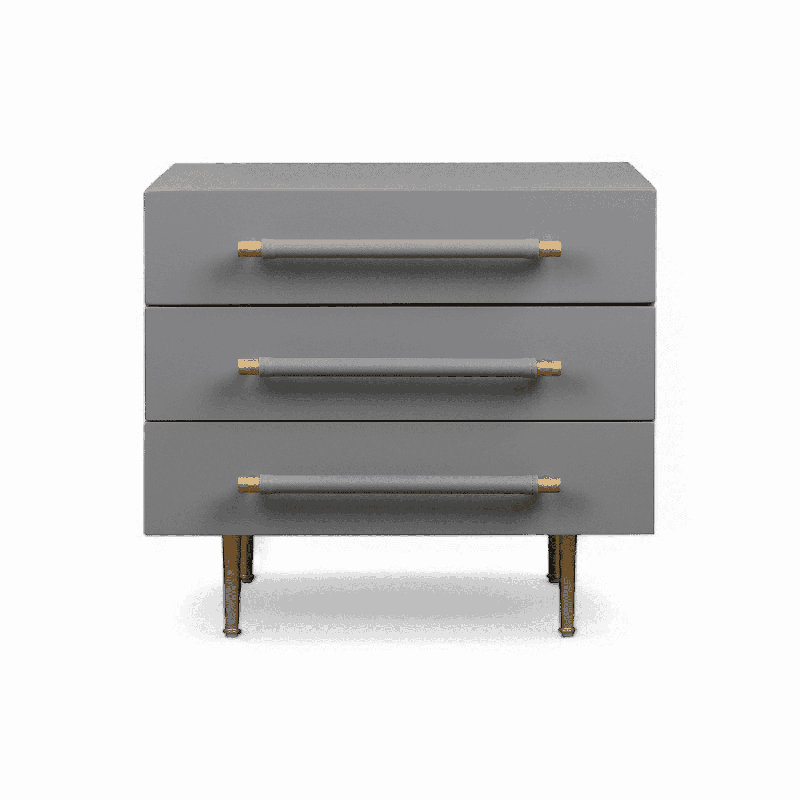 Table de chevet Glade Grey