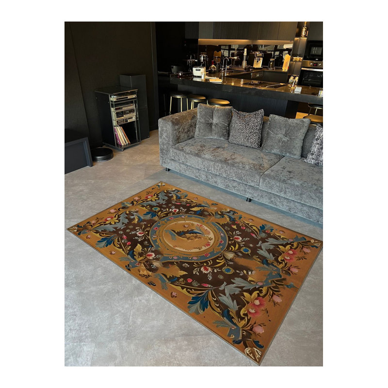 Tapis lavable à la machine Vintage, Tapis de couloir 2 pi 6 po x 6 pi 7 po inclus