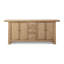 77“ Long Three Drawers Sideboard Weathered Natural