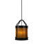 Luminaire suspendu tambour lanterne 4 lumières