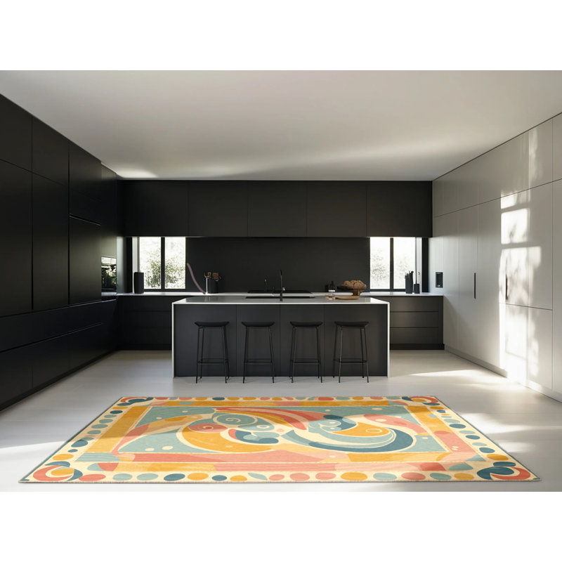 Flashy Beam Rug, Rectangle 3' x 5'