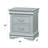 Louis Philippe III Platinum Finish Nightstand-1137834018