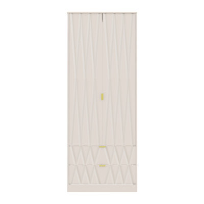 Fully Assembled Efka Diamond Wardrobe