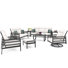 Ortez 7 Person Seating Group With Sunbrella Cushions