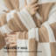 Super Soft Checkered Knit Throw Blanket for Couch-106324563