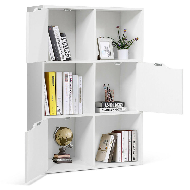 Alyssa-Mae 90 cm H x 60 cm W Cube Bookcase