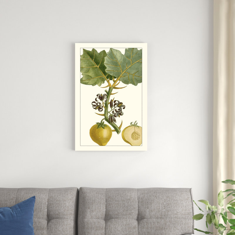 Turpin exotique botanique IV, H 30 po x l 20 po x P 1,25 po