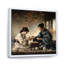 Asian Art Harmony In Tea X sur impression sur toile-346292531-346292524