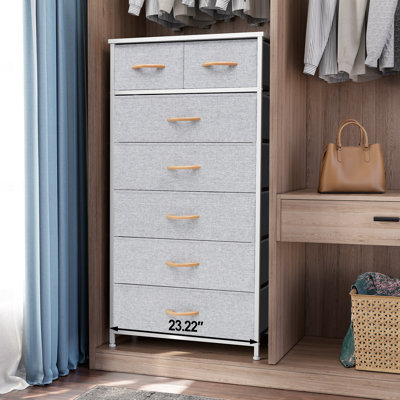 23.22" W 7-Drawer Dresser