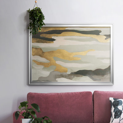 Golden Valley Sands II-Framed Gallery Wrapped Canvas