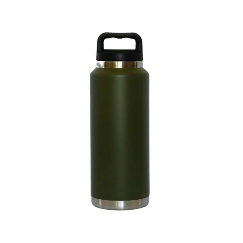 Créative 36 oz. Bouteille d'eau en acier inoxydable à double paroi, Vert