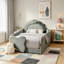 Cadre de lit pour tout-petit en bois massif pour enfants pour la chambre à coucher-129200634