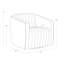 Oshiro Swivel Tufted Lounge Chair