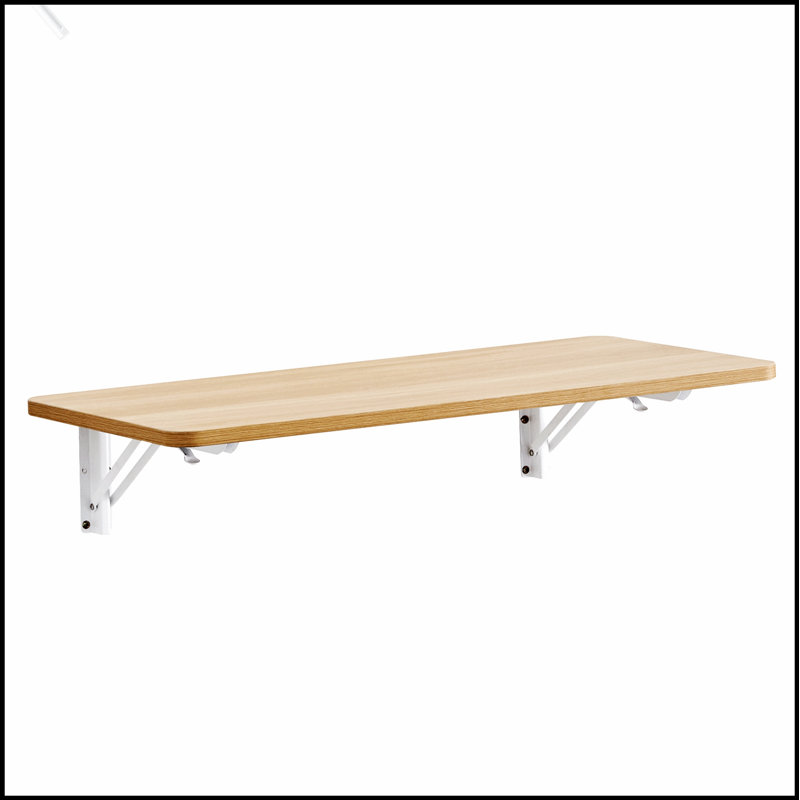 Table murale pliante, bureau à abattants peu encombrant pour petits espaces, bureau flottant polyvalent pour salle de lavage, cuisine, bureau personnel, installation facile