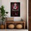 «Bad Santa Mugshot», impression murale abstraite moderne-129719307