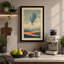Balloon Over Mountains Retro - Wrapped Canvas-188443051-188443044
