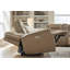 Causeuse inclinable électrique avec console Rondelay