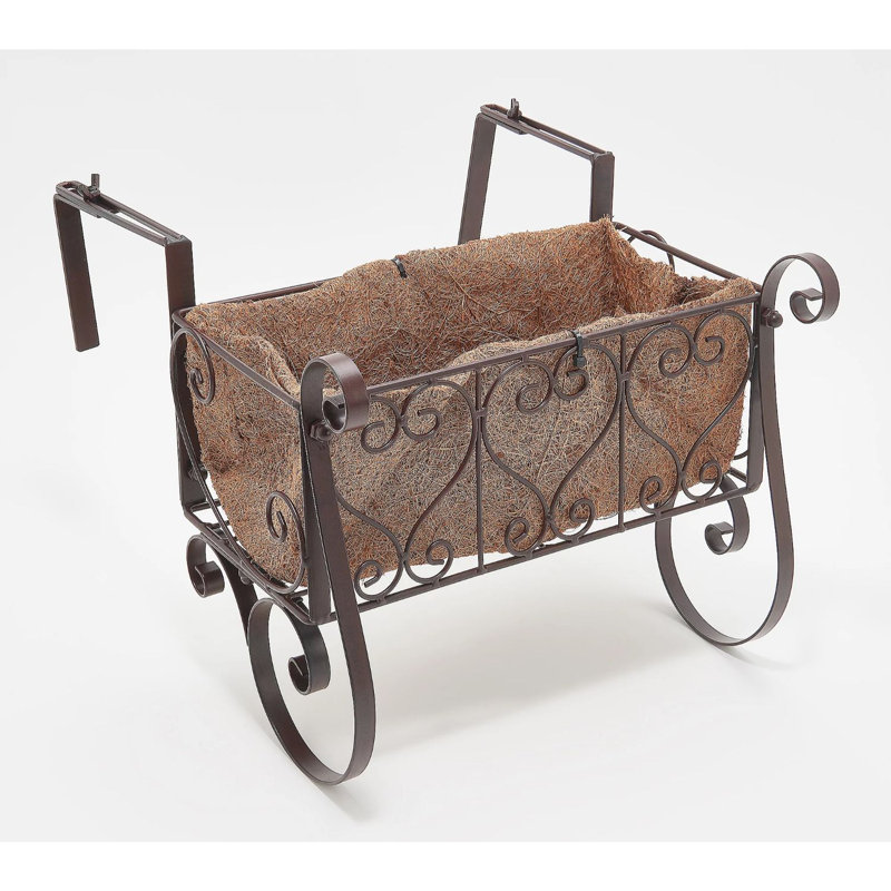 Metal Railing Planter