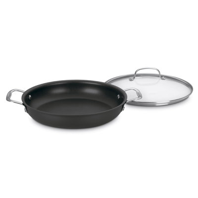 Poêle à frire antiadhésive de 12 po avec couvercle Cuisinart