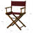 18" Folding Director Chair-19623333-19623338