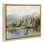 Art mural sur toile flottante avec vue sur la montagne Lakeside