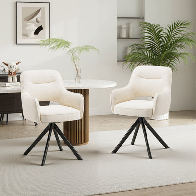 51cm H Fabric Upholstered Metal Upholstered Back Armchair