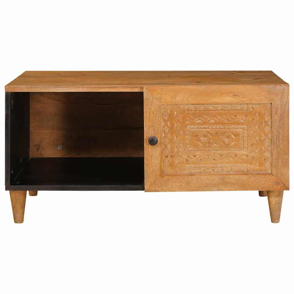 Solid Wood Coffee Table with Storage
