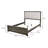 59-inch Panel Bed Dark Cocoa-368089955