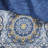 6 Piece Reversible Quilt Set With Throw Pillows Blue-108977436