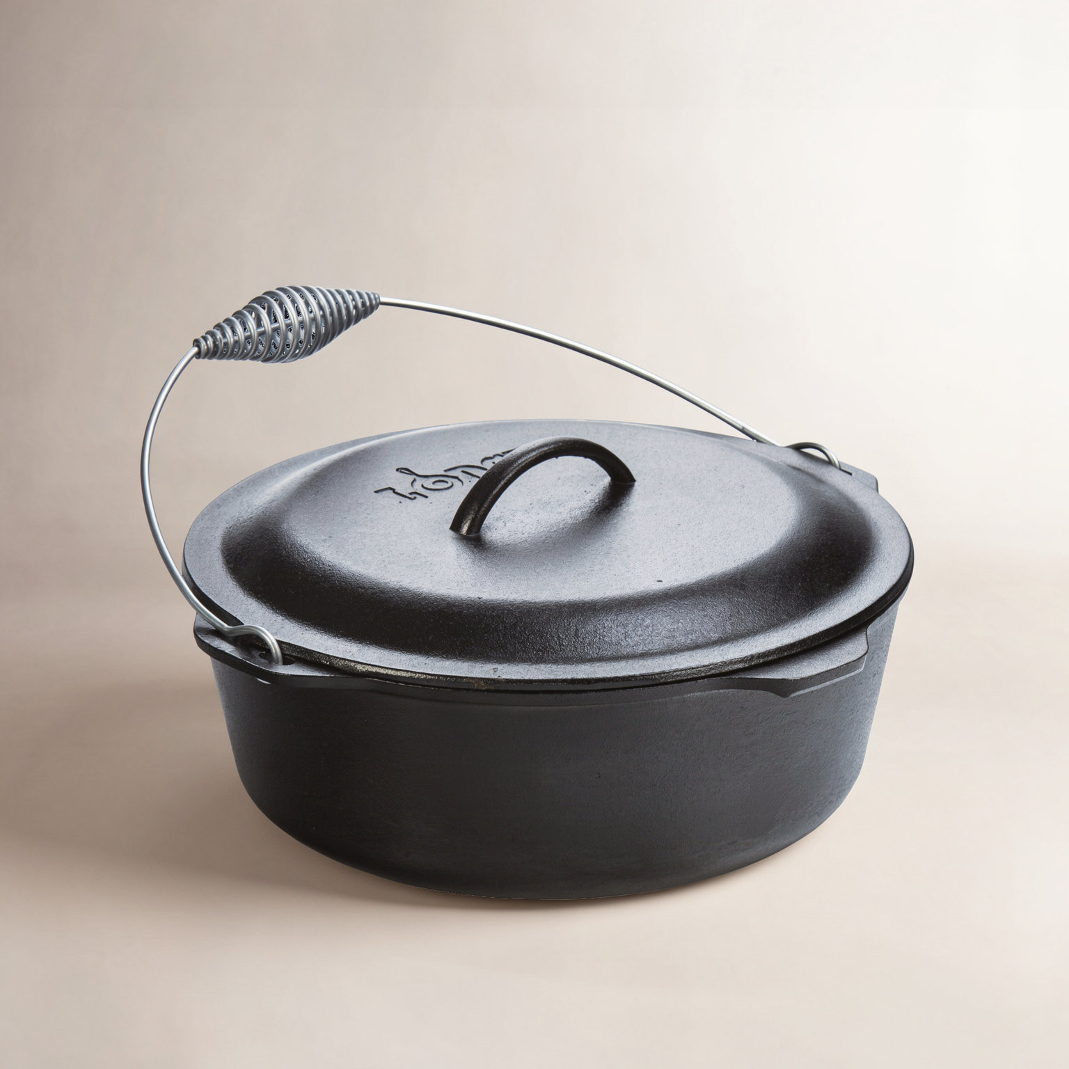 Lodge Cast Iron Dutch Oven, 9 qt