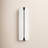 Thom Filicia 1 Light Bathroom Bedroom Wall Fixture  With White Linen Shade-112738075