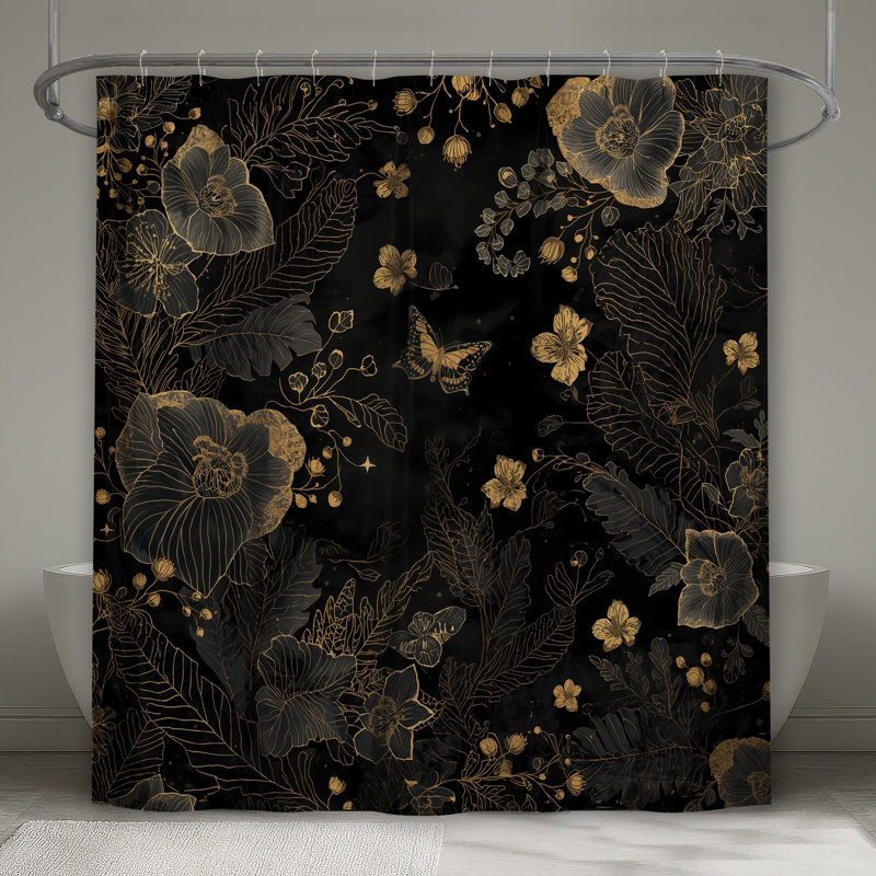 Rideaux de douche Gold, L 70 po x H 72 po