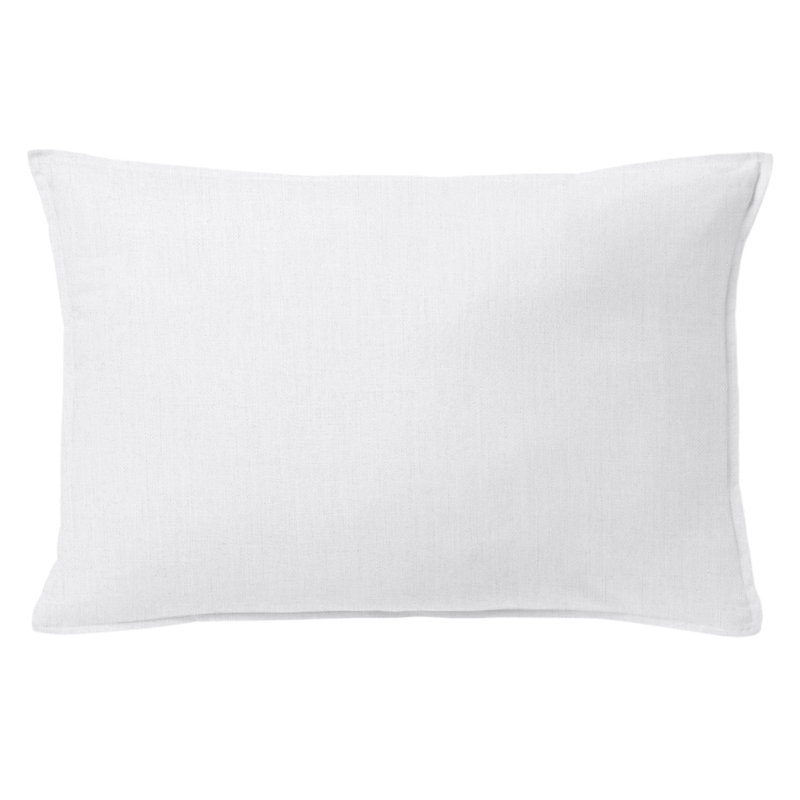 Phoenix Rectangular Pillow Cover and Insert, White